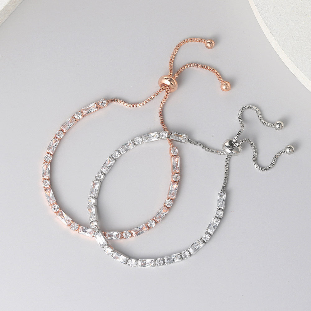 Fashion Copper Zircon Bracelets