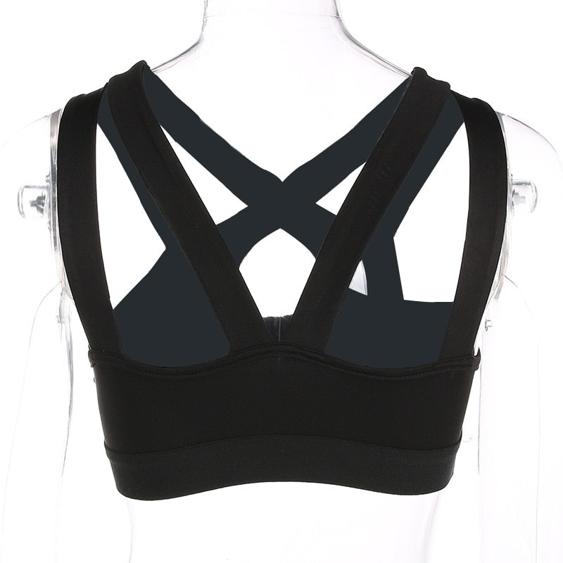 Sport Bras Push Up Shockproof