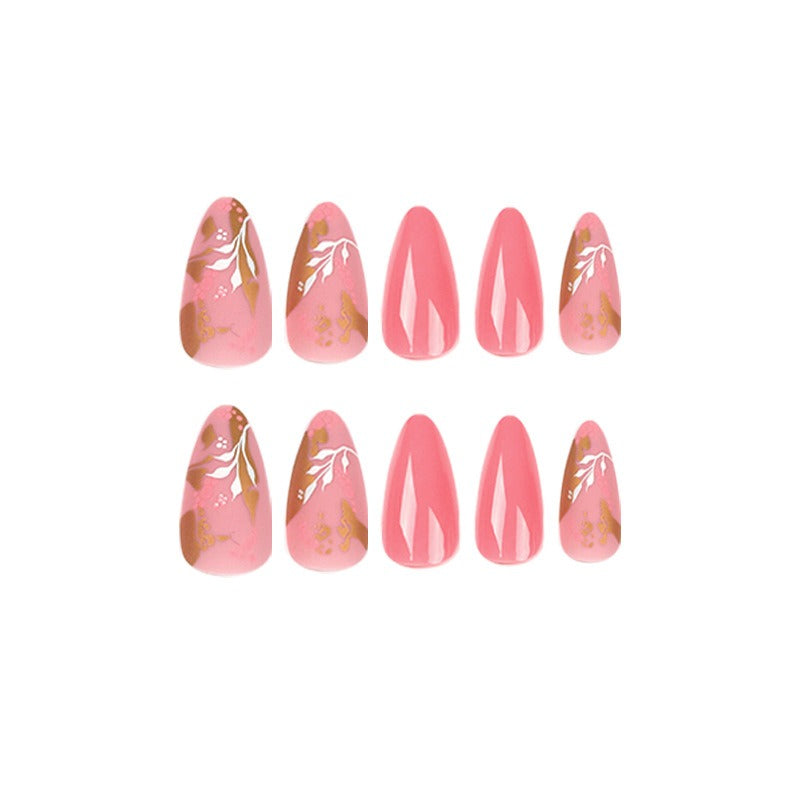 Nails Pink Nails Press On