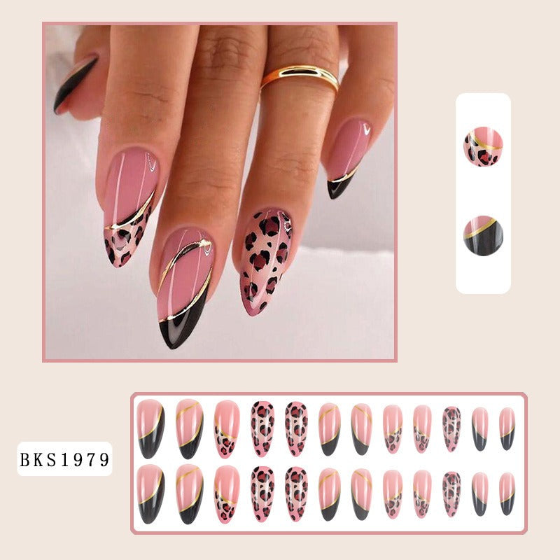 Nail Art Almond Press on