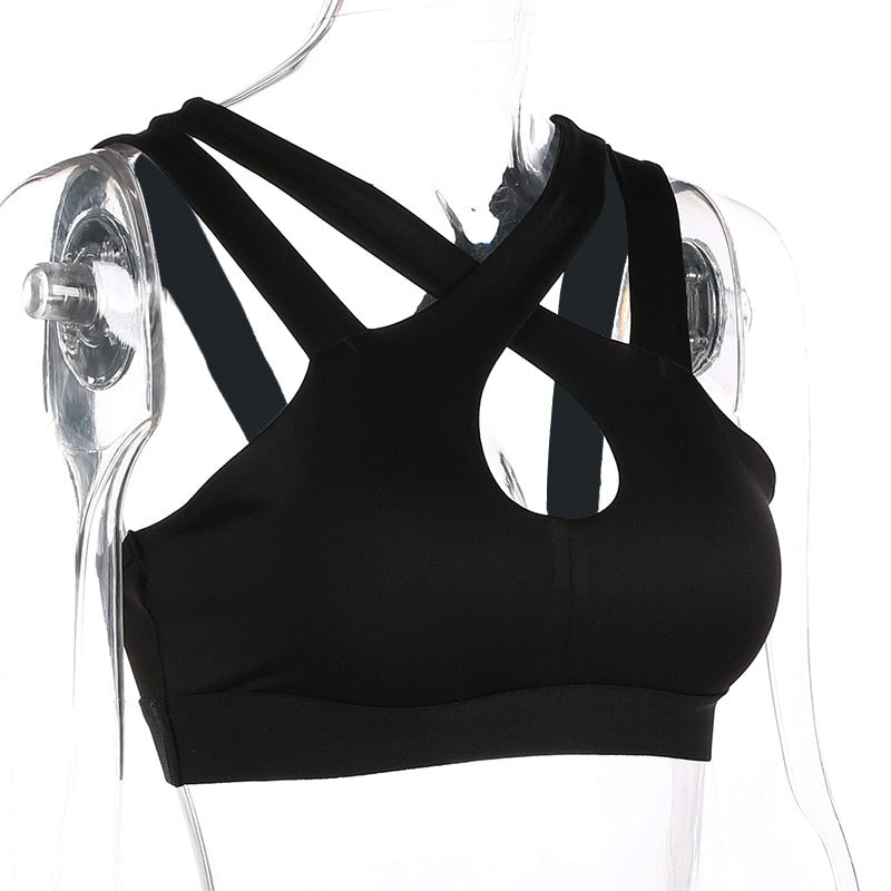 Sport Bras Push Up Shockproof