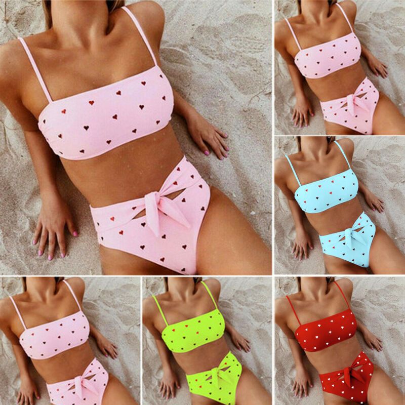 Push Up Bikini Set Bra Padded Swimwear