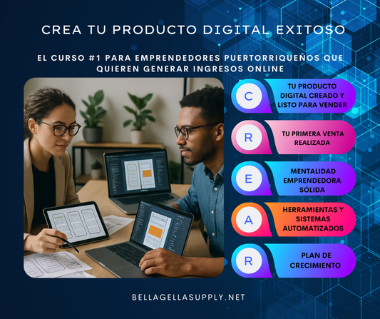 CREA TU PRODUCTO DIGITAL EXITOSO
