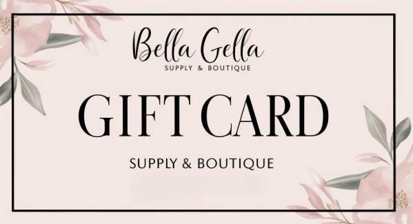 Tarjeta de Regalo Bella Gella Supply & Boutique