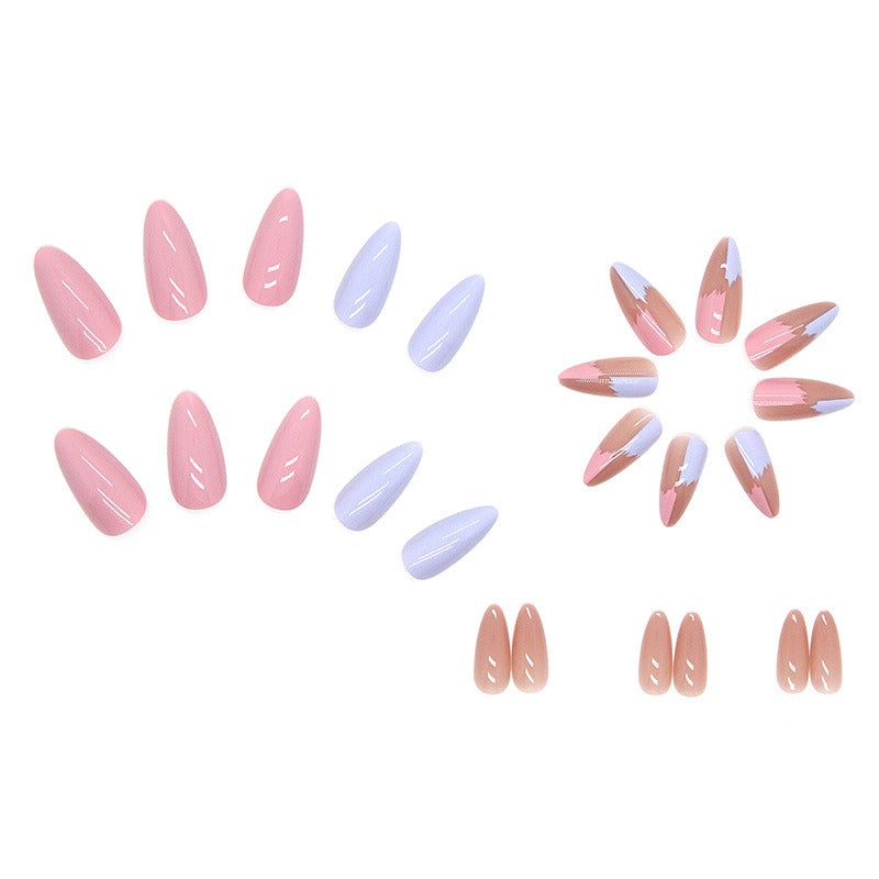 Nail Press on Almond 24 pc