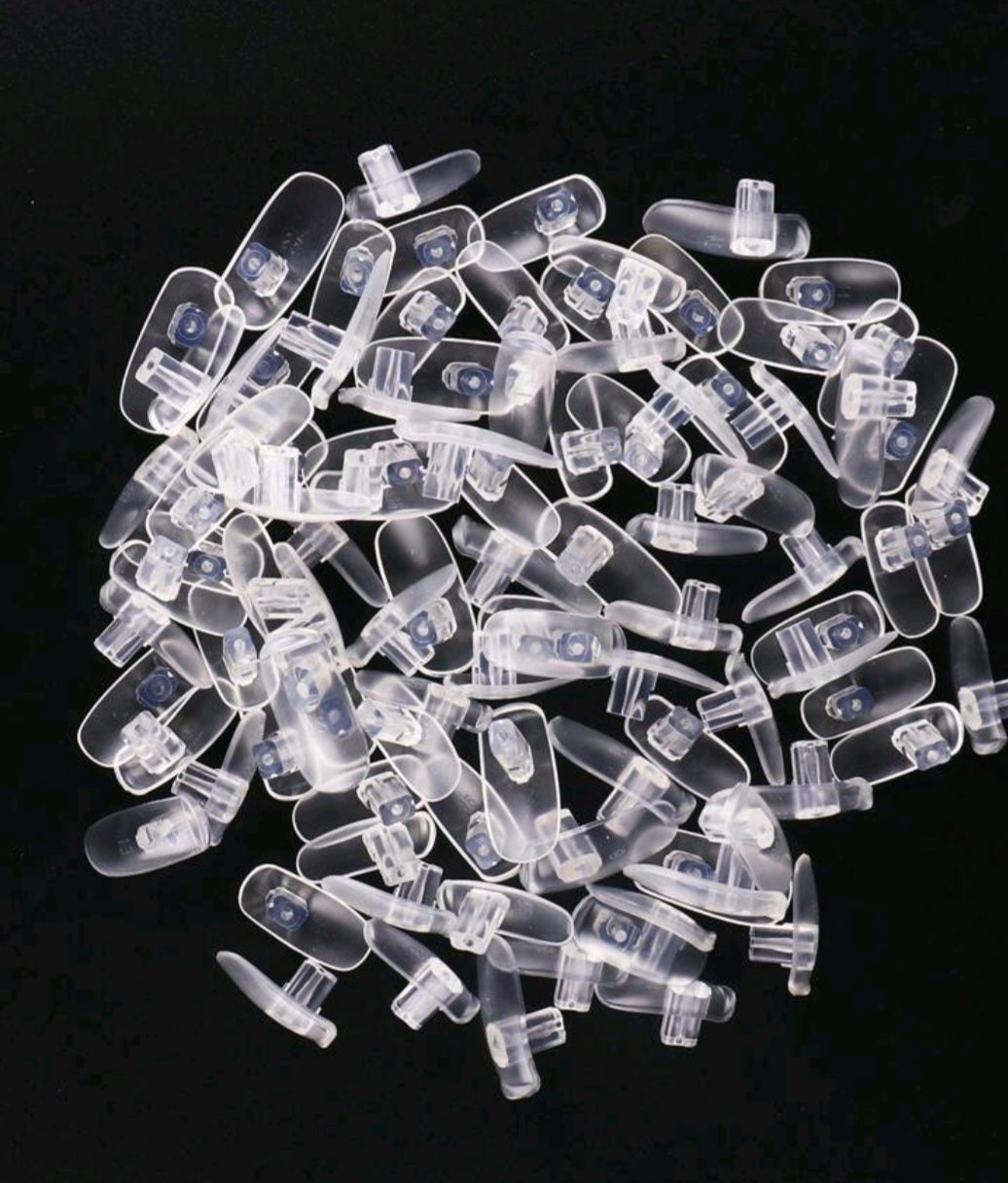 100 Pieces Clear False Nail Tips for Professional Training