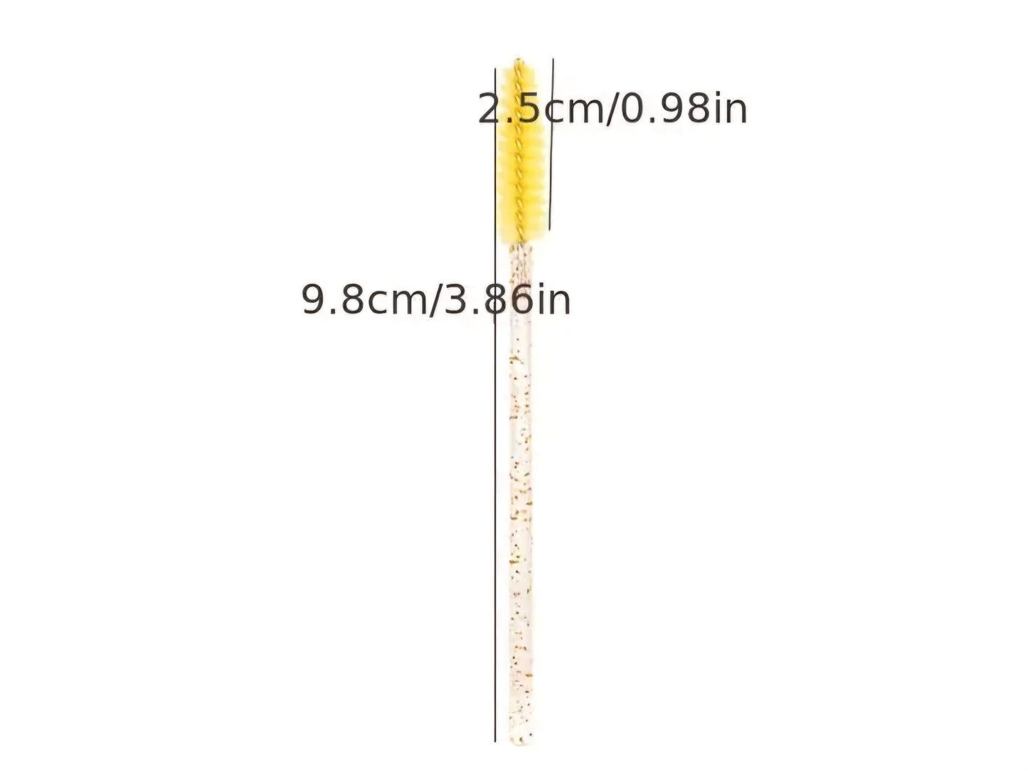 8 pcs/crystal Cepillo para Pestañas