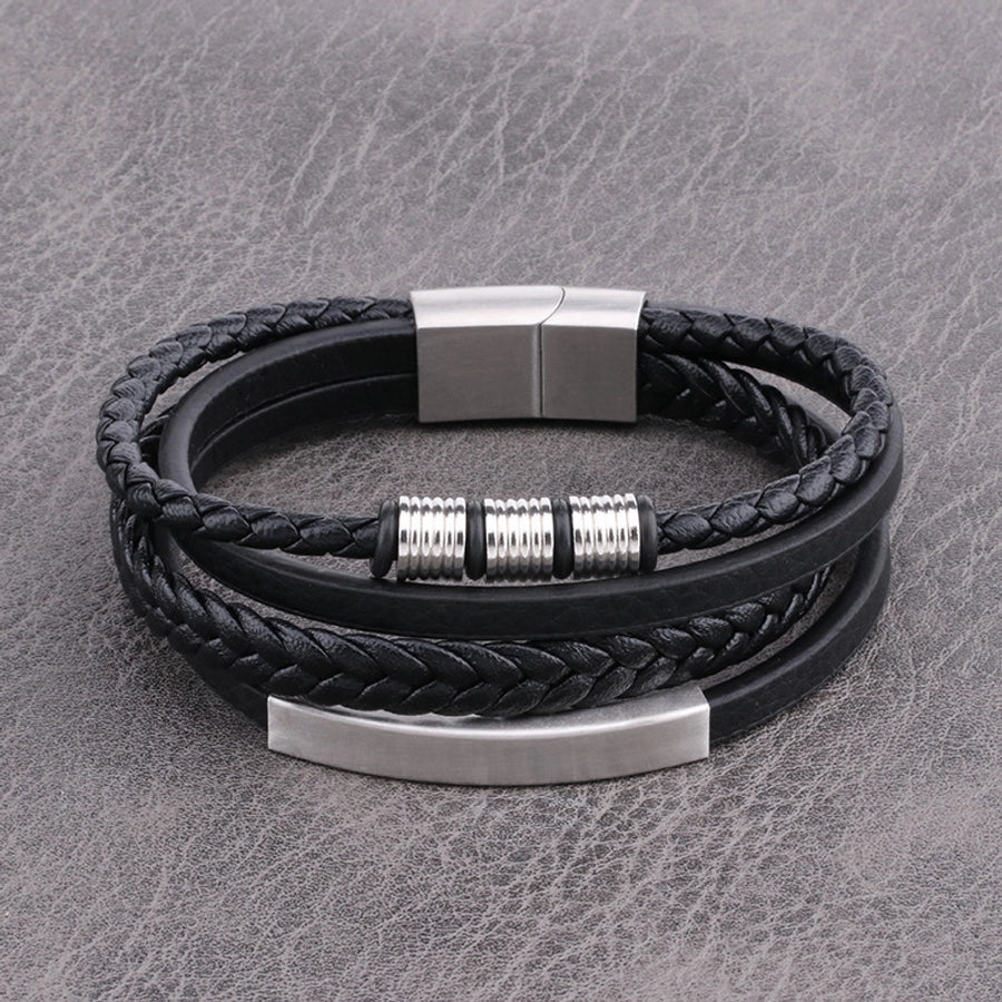 Stainless steel unisex bracelets
