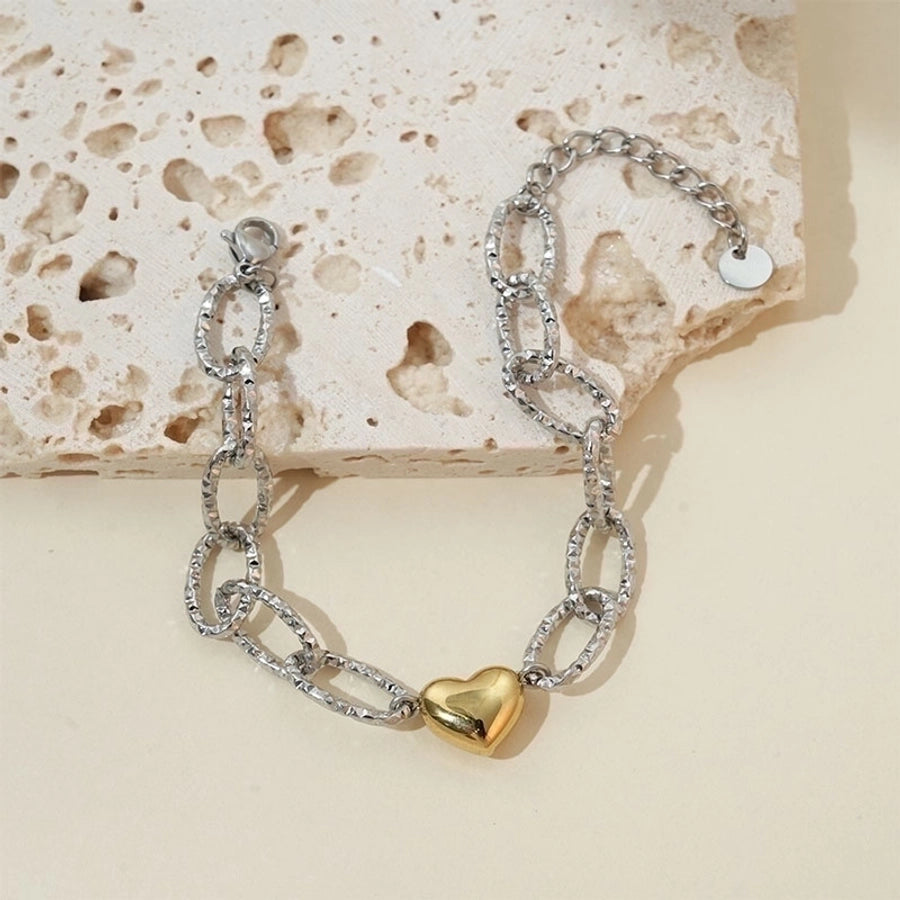 Stainless Steel 14K Gold Plated Bracelets