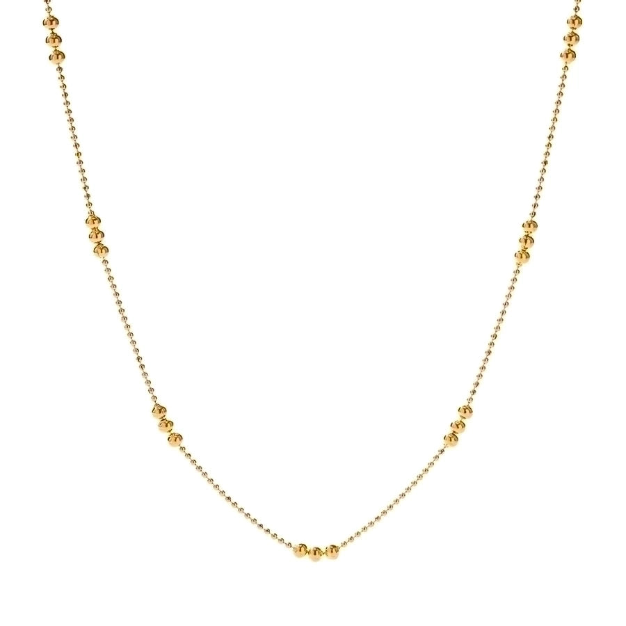 Stainless Steel 18K Gold Plated Necklace