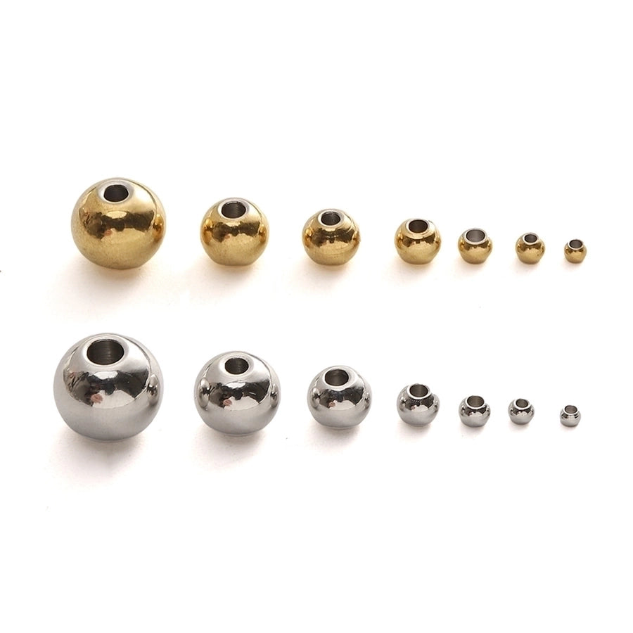 10 PCS/Package 20 PCS/Package Diameter 10mm Diameter 4mm Diameter 8mm 201 Stainless Steel Geometric Beads