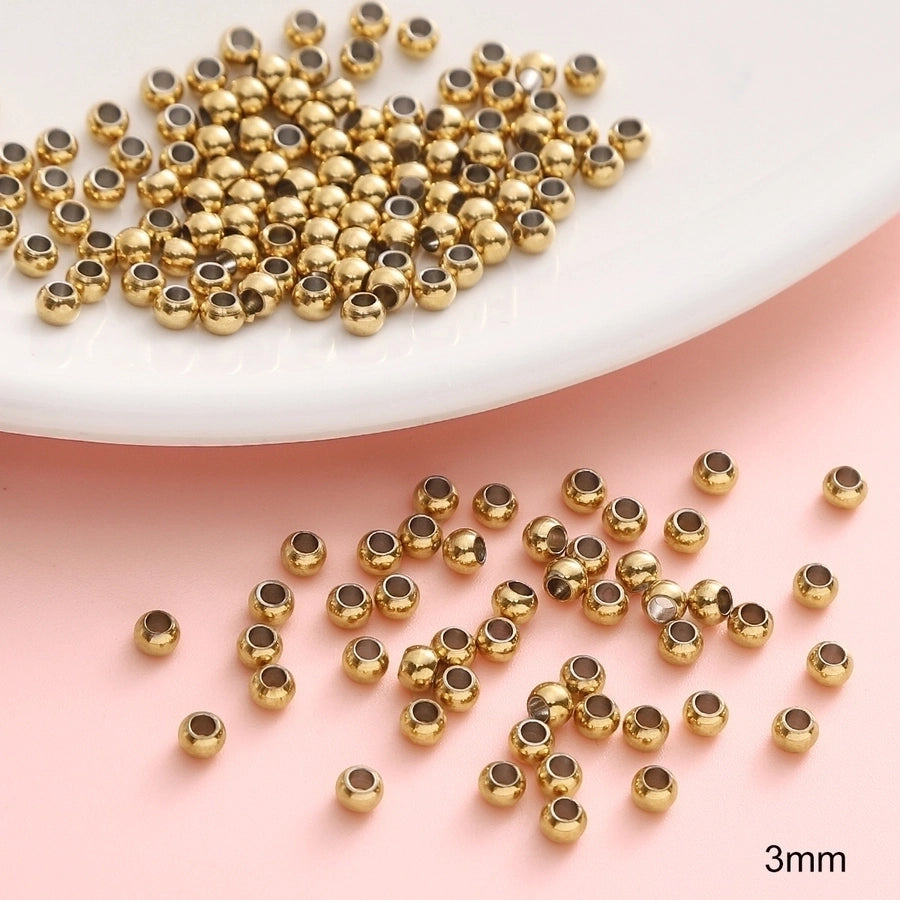 10 PCS/Package 20 PCS/Package Diameter 10mm Diameter 4mm Diameter 8mm 201 Stainless Steel Geometric Beads