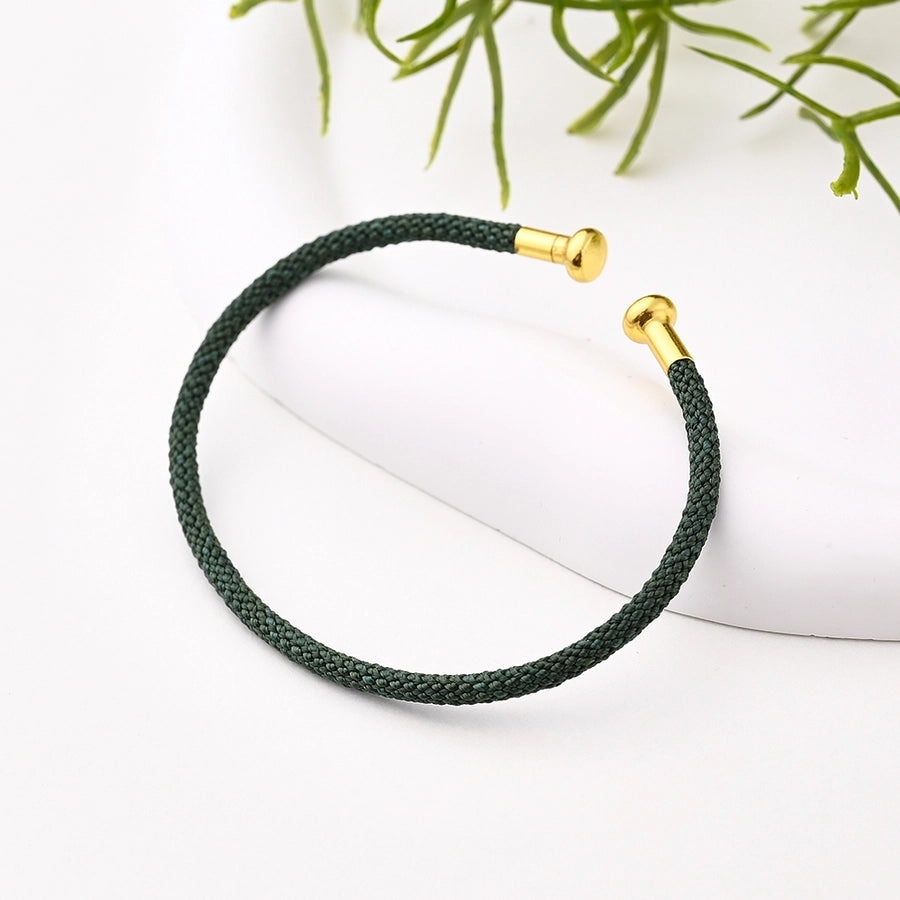 Nylon Copper 18K Bracelet