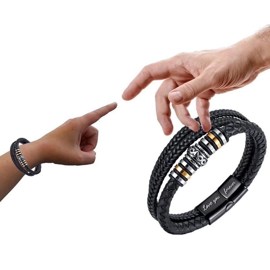 Stainless steel unisex bracelets