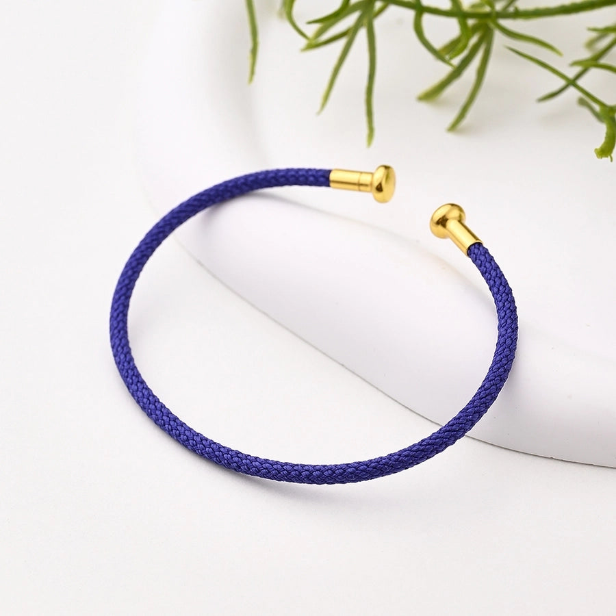 Nylon Copper 18K Bracelet