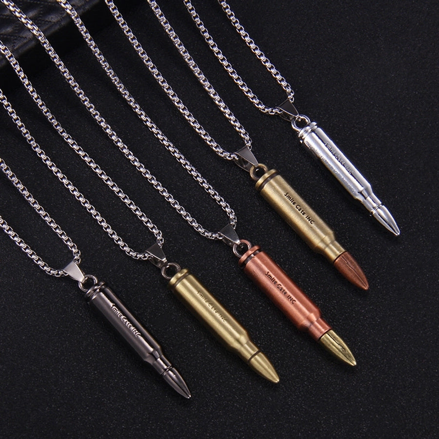 Plating Men'S Pendant Necklace