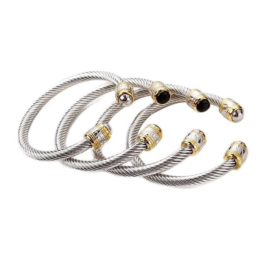 Titanium Steel cuff bracelets