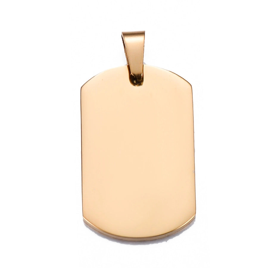 Stainless Steel Solid Color Jewelry Accessories Pendant