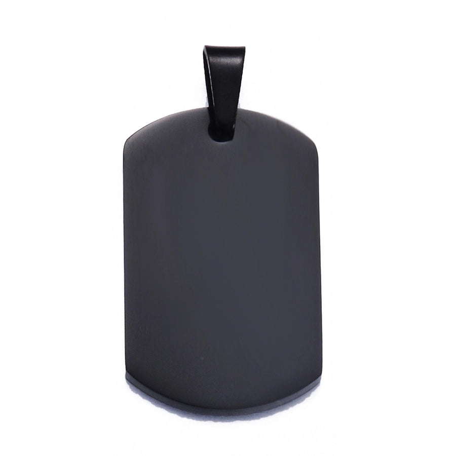 Stainless Steel Solid Color Jewelry Accessories Pendant