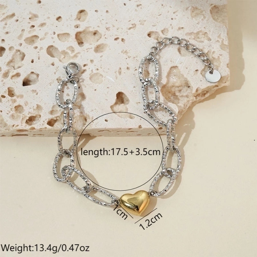 Stainless Steel 14K Gold Plated Bracelets