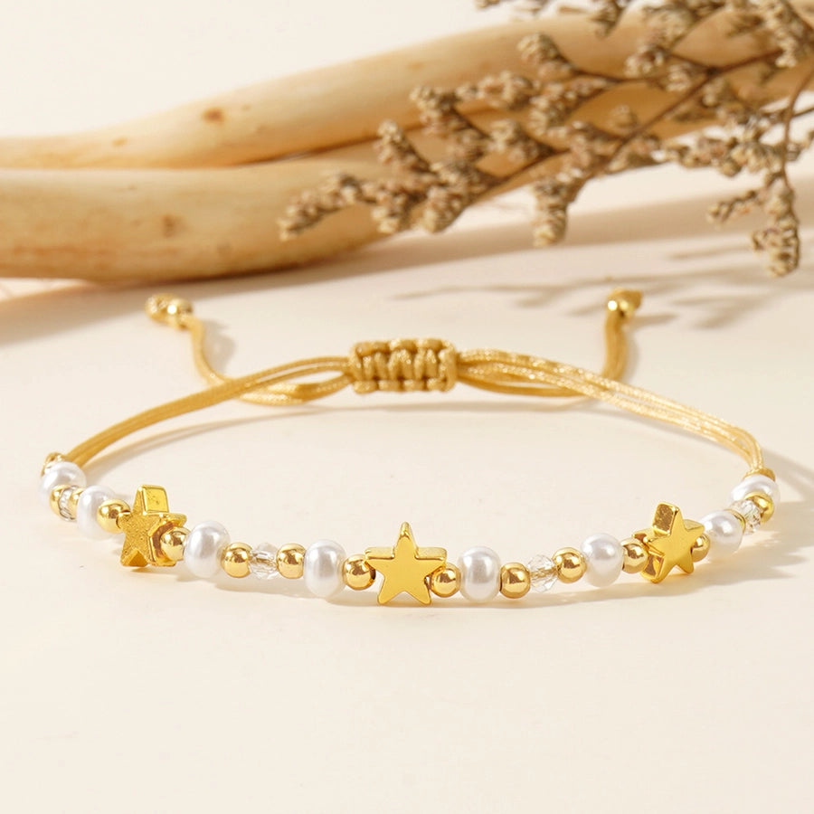 Copper Drawstring Bracelets