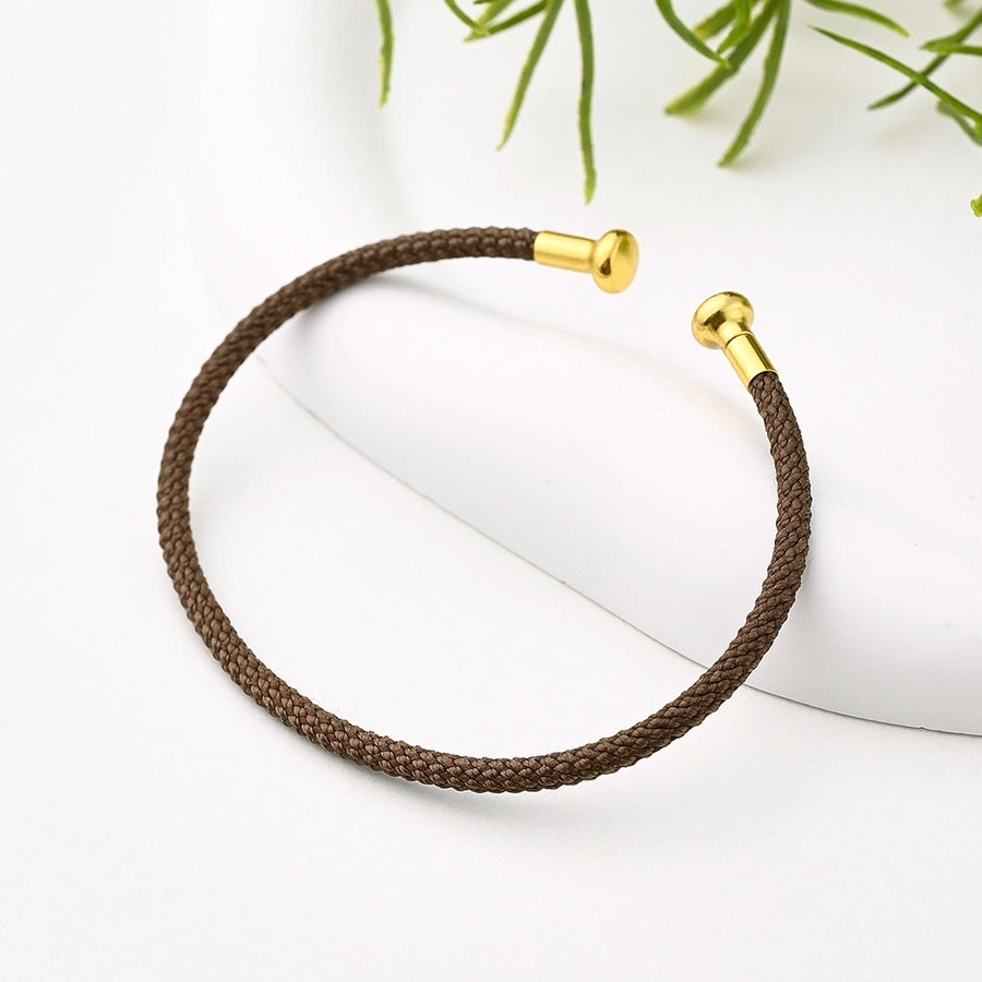 Nylon Copper 18K Bracelet
