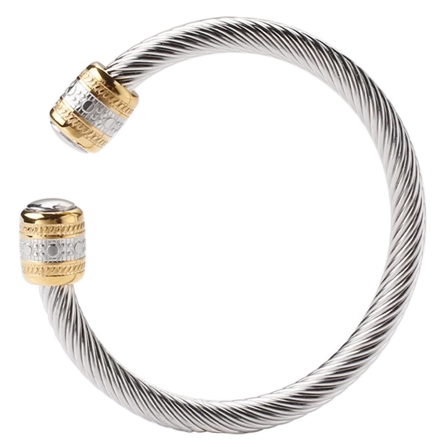 Titanium Steel cuff bracelets
