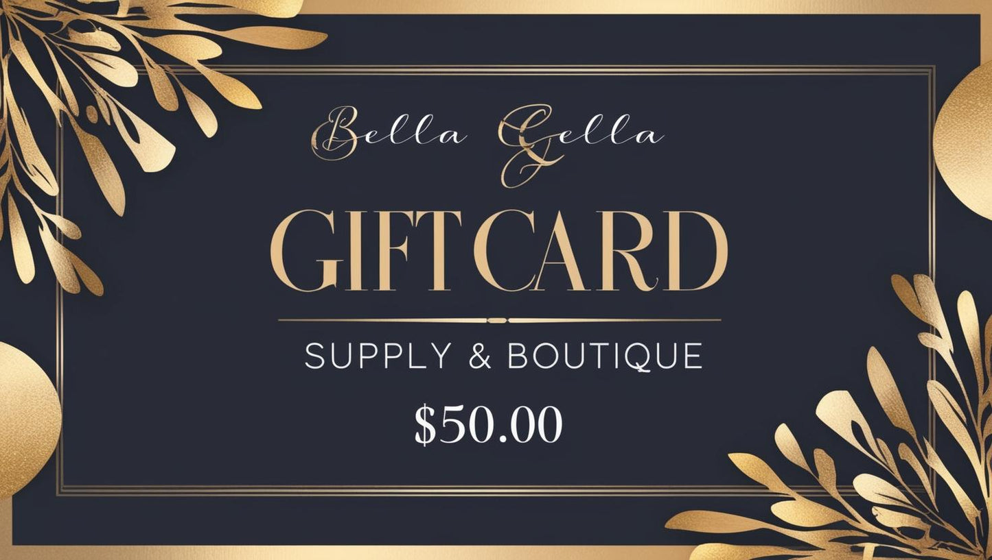 Tarjeta de Regalo Bella Gella Supply & Boutique