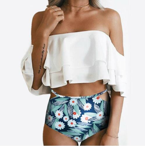 High Waist Swimsuit Sexy Bikinis