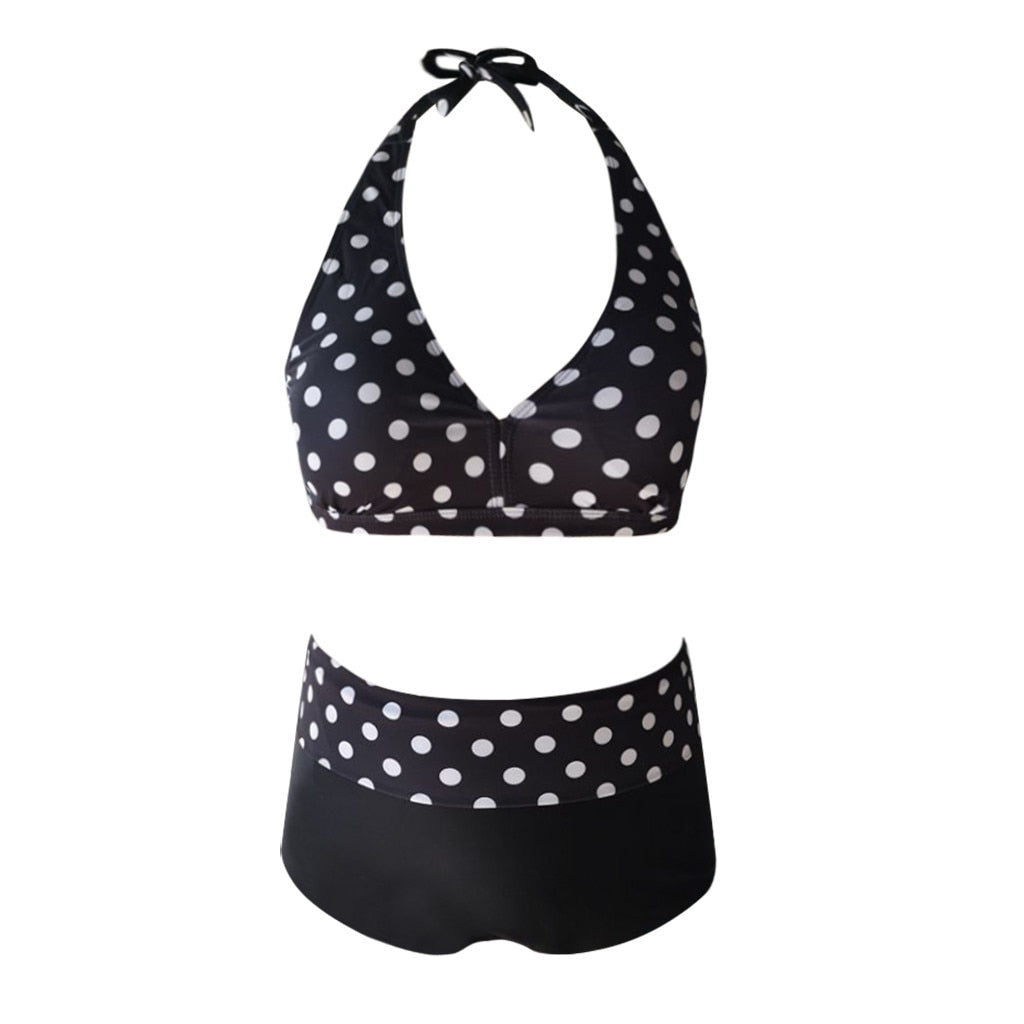 Sexy Bandage Bikinis Women High Waist Bikini Plus Size