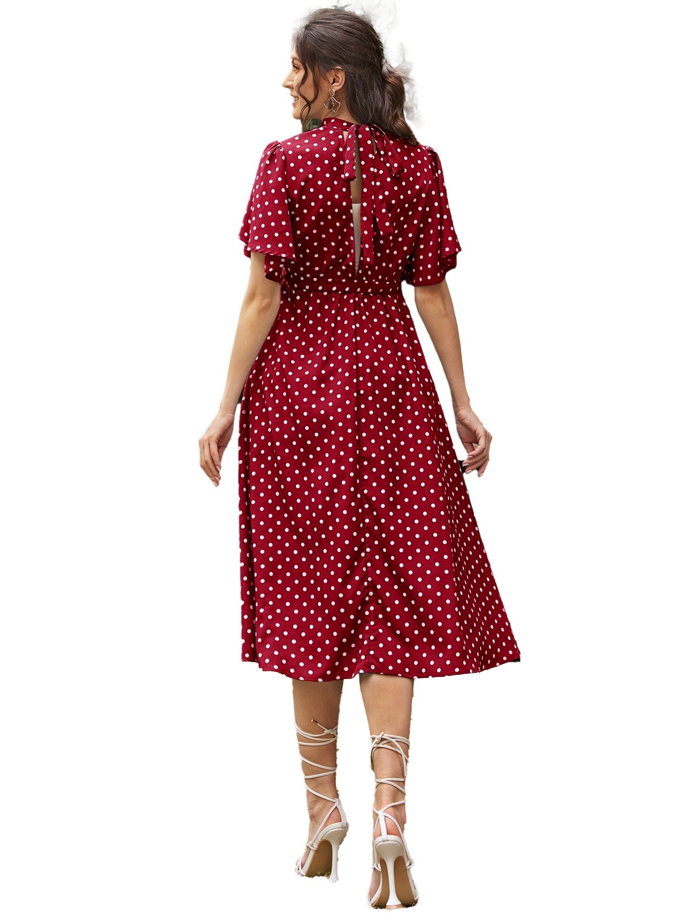 Maternity dress with straps