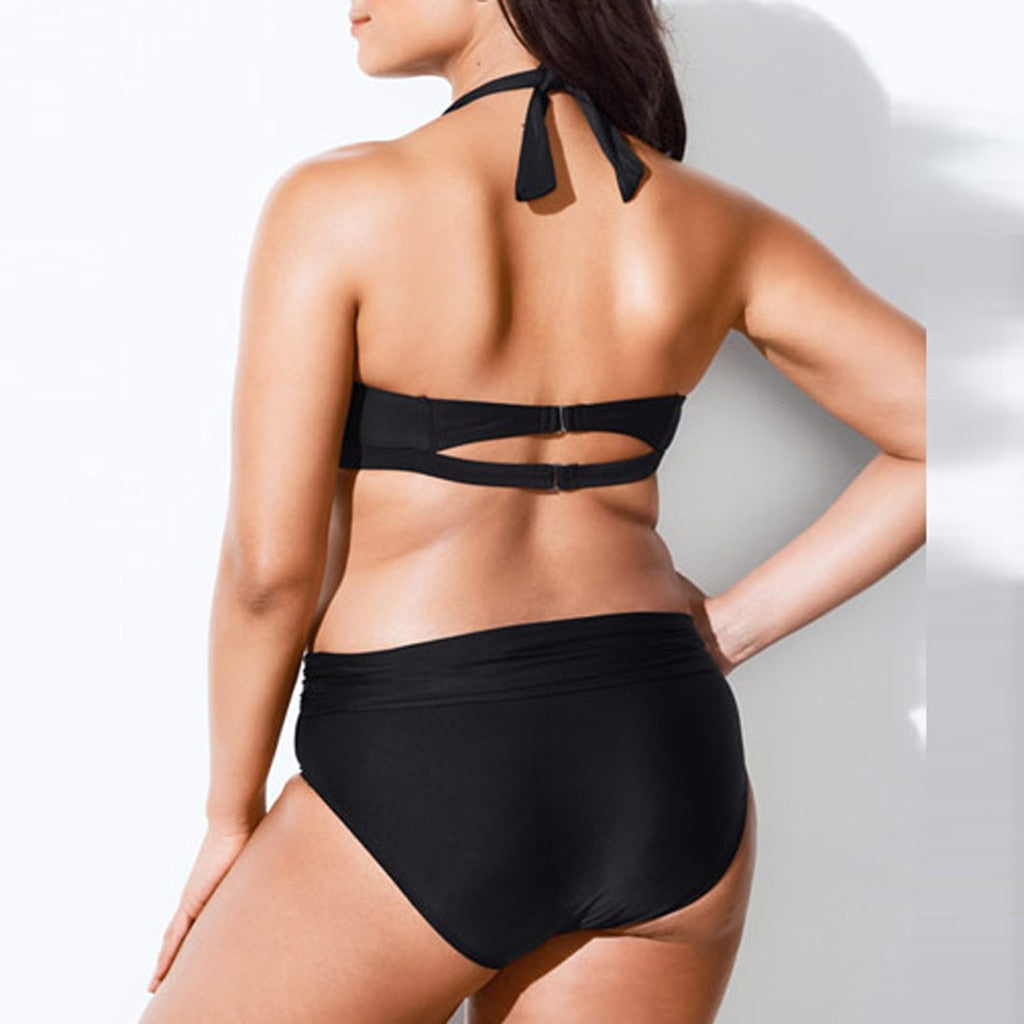 Sexy Bandage Bikinis femmes Plus Size