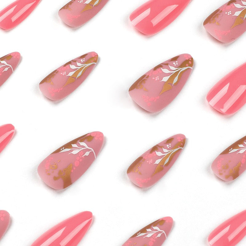 Nails Pink Nails Press On