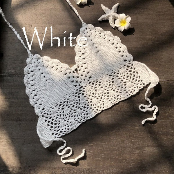 Bikini Top Sexy Swimming Bra Large Female Swimwear
