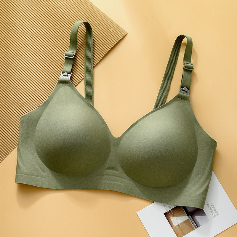 Pregnant Women Breastfeeding Bras Bras No Steel Rings Latex