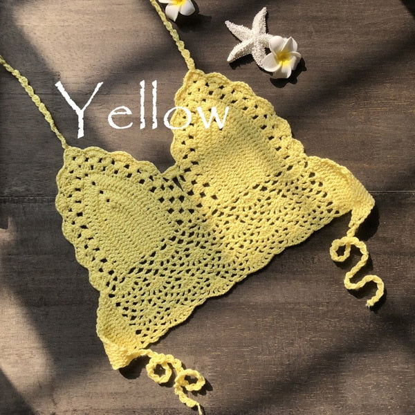 Bikini Top Sexy Swimming Bra Large Female Swimwear