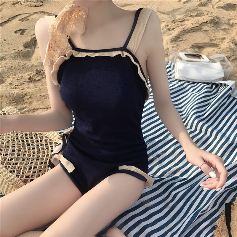 Pregnant Women High Waist Bikini Swimsuit Two Piece Set