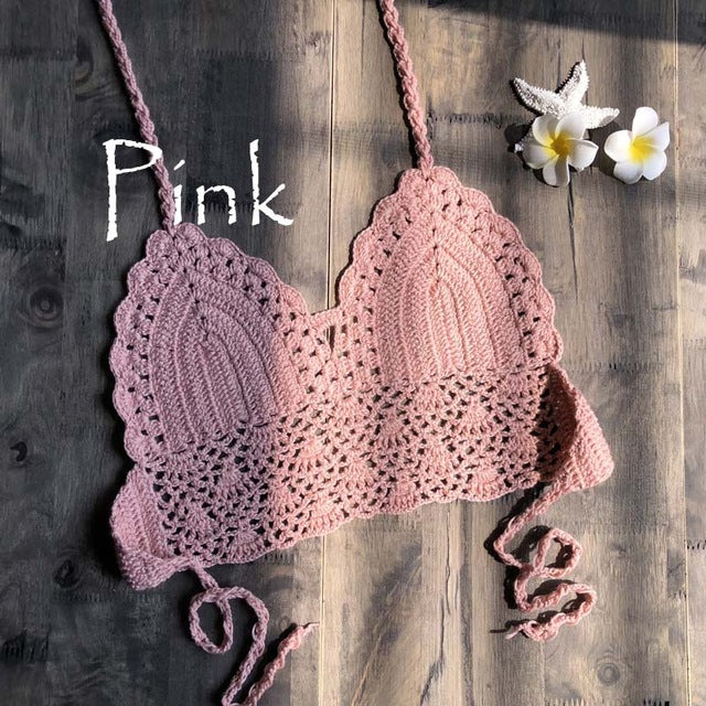Bikini Top Sexy Swimming Bra Large Female Swimwear
