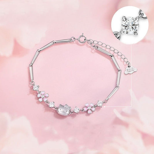 Sakura Hello Kitty Bracelet Women's HelloKitty