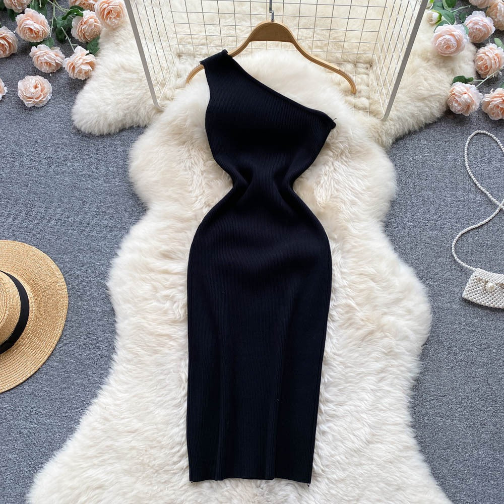 Summer Women Dress Sexy One Shoulde