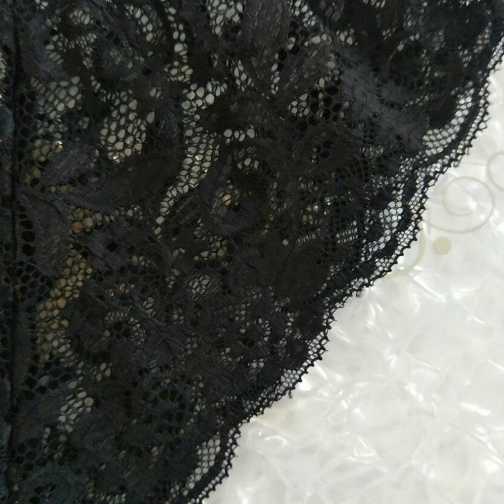 Set Bra Set Sexy Lingerie Lace Tank Top Female Hollow-out Wrap