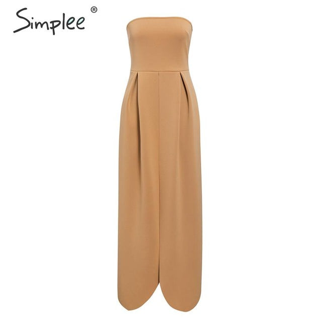 Simplee Elegant women evening party dress