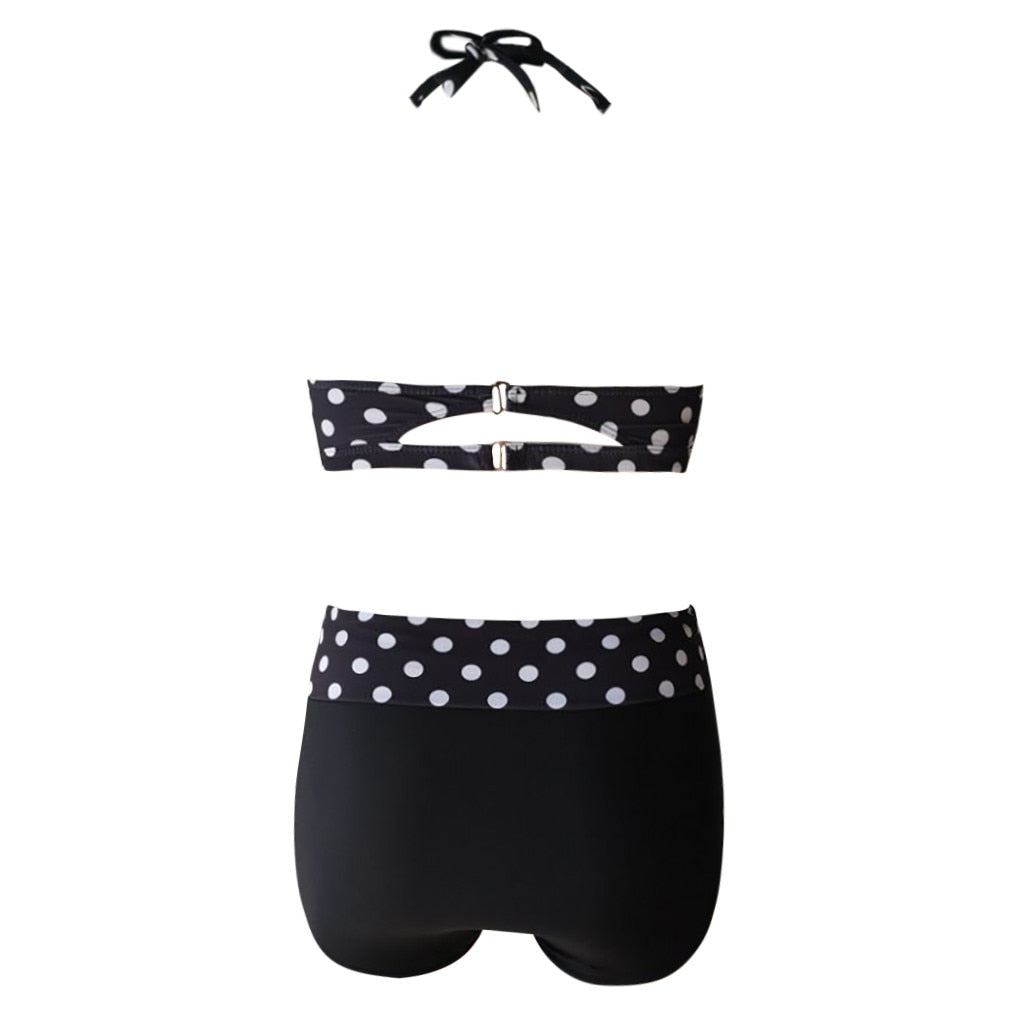 Sexy Bandage Bikinis Women High Waist Bikini Plus Size