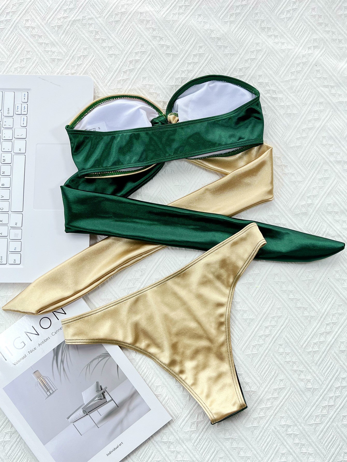 Bikini Women's Split Swimsuit Contrasting Sexy