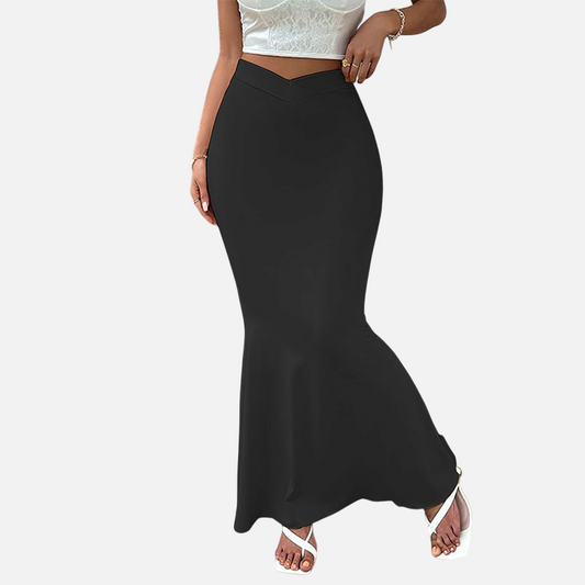 European and American sexy design waist slimming hip hugging skirt