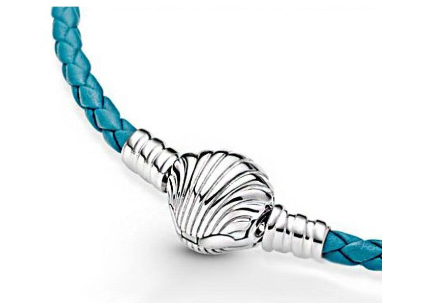925 Sterling Silver Seashell  Bracelet