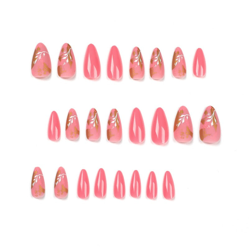 Nails Pink Nails Press On