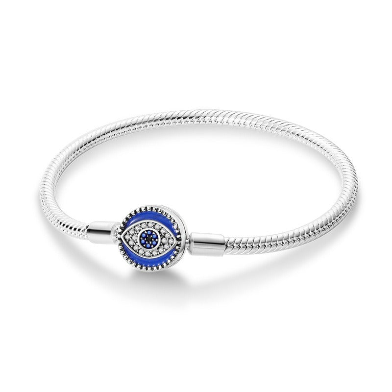 New Copper Plated 925 Silver Palm Eye Safety Bracelet