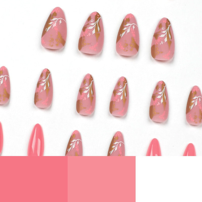 Nails Pink Nails Press On