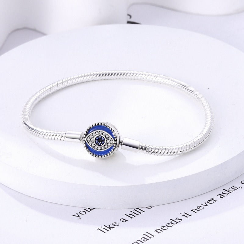 New Copper Plated 925 Silver Palm Eye Safety Bracelet